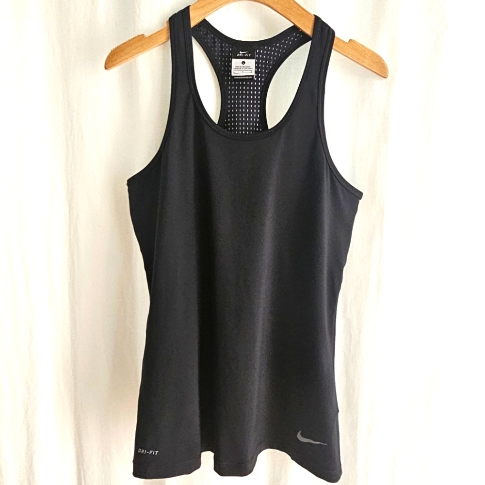 Nike Dri-Fit Mesh Back Running Tank Top
